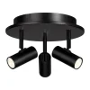 Belid Cato Spotlight Loftlampe Ø 25 cm - 3 spots - Mat sort