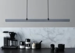 Belid Fold Pendel Linjär B 6,1 x L 118 cm -LED - Beton/Antracit