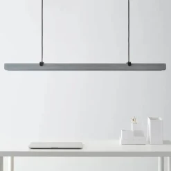 Belid Fold Pendel Office L 116 cm -LED - Beton