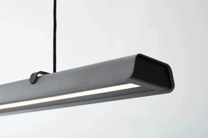 Belid Fold Pendel Office L 116 cm -LED - Beton