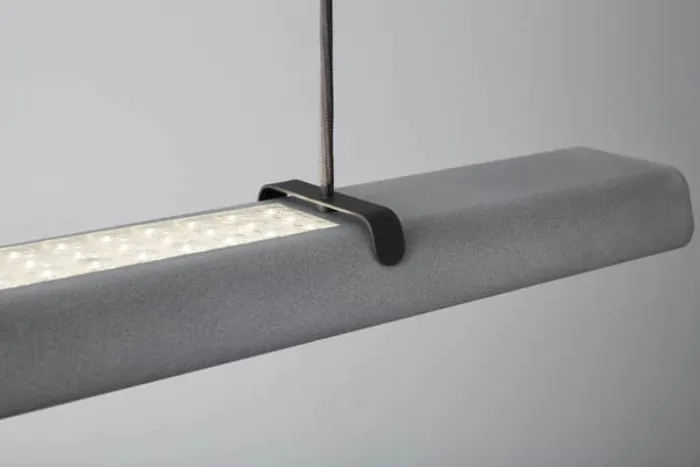 Belid Fold Pendel Office L 116 cm -LED - Beton