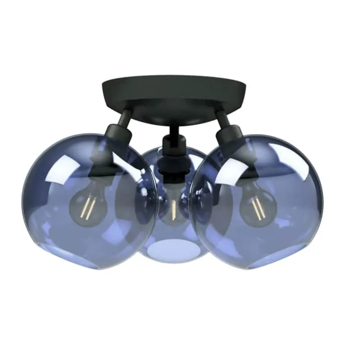 Belid Gloria Loftlampe Ø 33 cm - Metal - Blå/sort