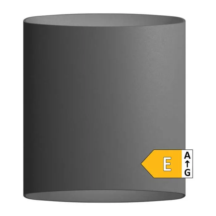 Belid Sinne Væglampe H 17 cm - Metal - Grå