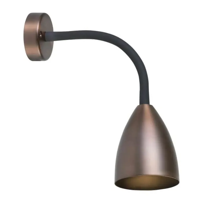 Belid Trotsig Væglampe B 10 cm - GU10 - Oxid