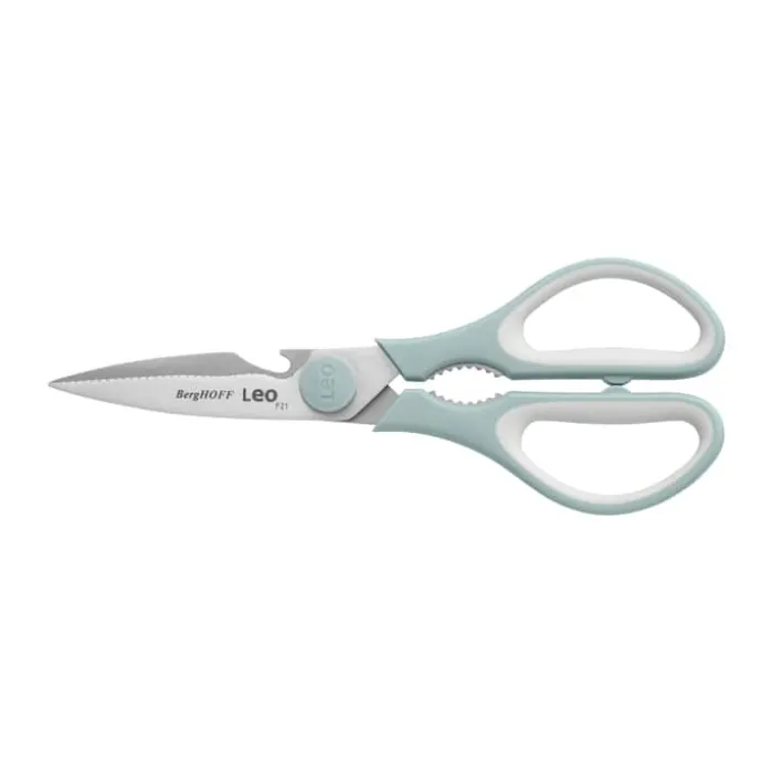 BergHOFF Glints Spirit Køkkensaks L 21 cm - Rustfrit stål/ABS-plastik - Hvid