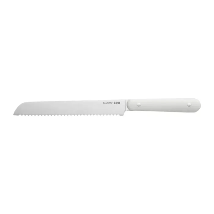 BergHOFF Glints Spirit Knivblok - 7 dele H 23 cm - Rustfrit stål/træ - Hvid