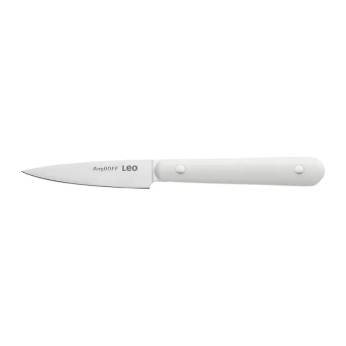 BergHOFF Glints Spirit Knivblok - 7 dele H 23 cm - Rustfrit stål/træ - Hvid