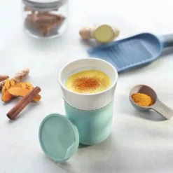 BergHOFF Rejsekrus 330 ml - Porcelæn/silikone