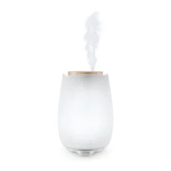 Beurer Aroma diffuser Ø 13 x H 18,3 cm - Keramik/træ - Hvid