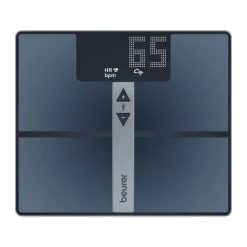 Beurer BF980S Badevægt Vejer op til 180 kg - Glas - Sort