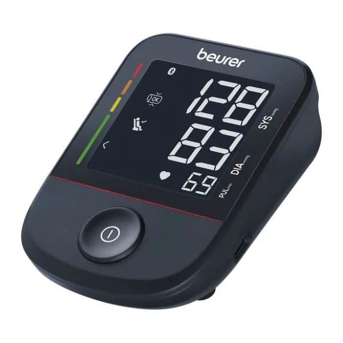 Beurer Blodtryksmåler BM48 Automatisk sluk - Hukommelse til 2 brugerprofiler - LCD-display