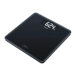 Beurer Glasbadevægt GS400S Automatisk sluk - XL Skærm - Sort