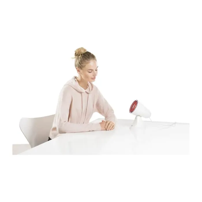 Beurer Infarød Lampe IL11 100 Watt - Beroligende infrarødt lys - Hvid
