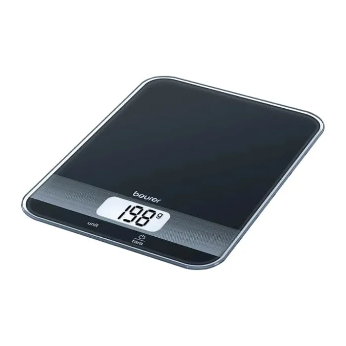 Beurer KS19 Køkkenvægt Vejekapacitet: 5 kg - Målepræcision: 1 gram - Sort