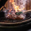 Big Green Egg Grillrist L - Stål - Sort
