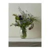 Bitz Kusintha Vase H 20 cm - Glas - Grøn