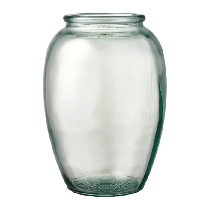 Bitz Kusintha Vase H 20 cm - Glas - Grøn