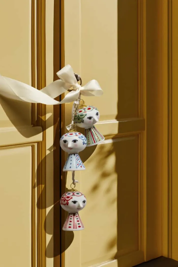 Bjørn Wiinblad Eva Juleophæng H 7,5 cm - Porcelæn - Grøn