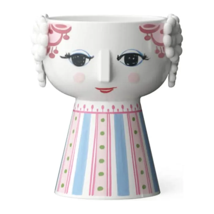 Bjørn Wiinblad Eva Lysestage H 9,5 cm - Keramik - Pink