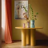 Bjørn Wiinblad Nina Vase H 28,5 cm - Keramik - Lyseblå/grøn