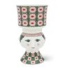 Bjørn Wiinblad Tulipa Vase H 20 cm - Porcelæn - Grøn