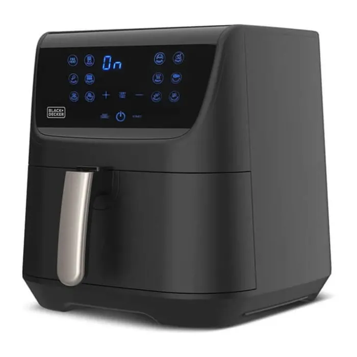 BLACK+DECKER Airfryer 5,5 liter - 1800 watt - 12 programmer