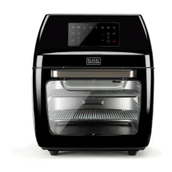 BLACK+DECKER Airfryer 12 liter - 1700 watt - 8 programmer