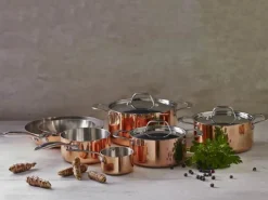 Blomsterbergs Kasserolle 1,5 liter - Rustfrit stål/kobber