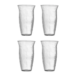Bloomingville Asha Vandglas - 4 stk. 25 cl - Glas - Clear