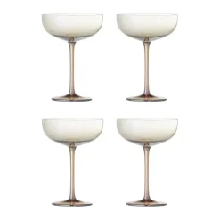Bloomingville Aston Cocktailglas - 4 stk. 32,5 cl - Glas - Bronze