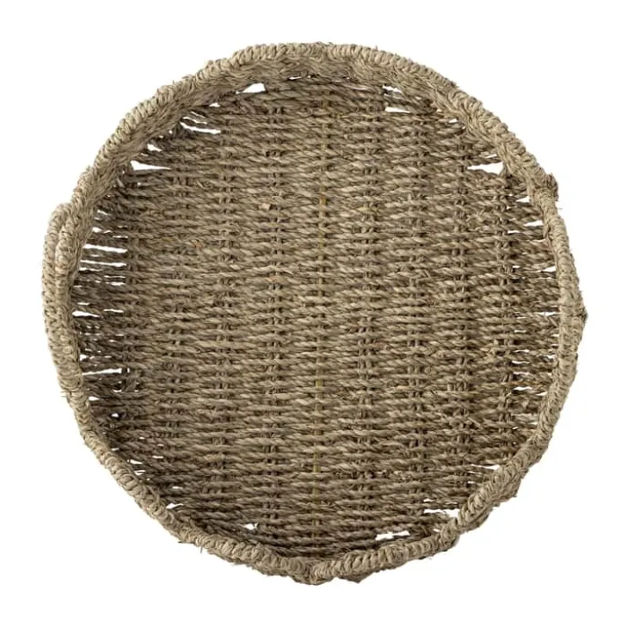 Bloomingville Brea Serveringsbakke Ø 35 cm - Søgræs - Natur
