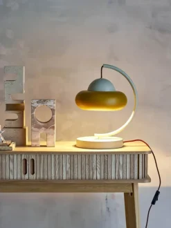 Bloomingville Bubble Bordlampe H 34,5 x B 27 x L 27 cm - Metal - Natur