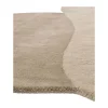 Bloomingville Denton Gulvtæppe B 91 x L 60 cm - Uld - Brun