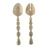 Bloomingville Edi Salatbestik - 2 dele L 26,5 cm - Metal - Guldfarvet