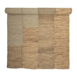 Bloomingville Enzov Tæppe B 150 x L 245 cm - Søgræs - Natur
