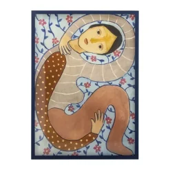 Bloomingville Floriesta Billede B 52 x L 72 cm - MDF - Inkl. ramme