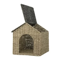 Bloomingville Fredie Kurv m. låg H 39 x B 40 x L 49 cm - Søgræs - Natur