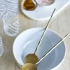 Bloomingville Gaith Salatbestik - 2 dele L 28 cm - Messing - Guldfarvet