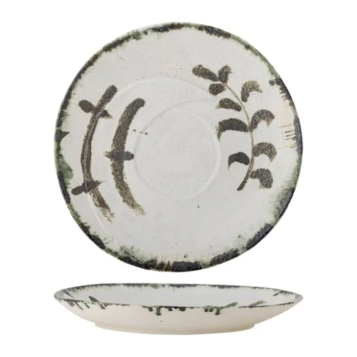 Bloomingville Hadyn Fad Ø 44 cm - Stentøj - Hvid