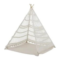 Bloomingville Herle Legetipi H 100 x B 110 x L 100 cm - Bomuld - Hvid