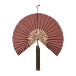 Bloomingville Jaime Vægdekoration H 70 x L 75 cm - Bambus - Rose