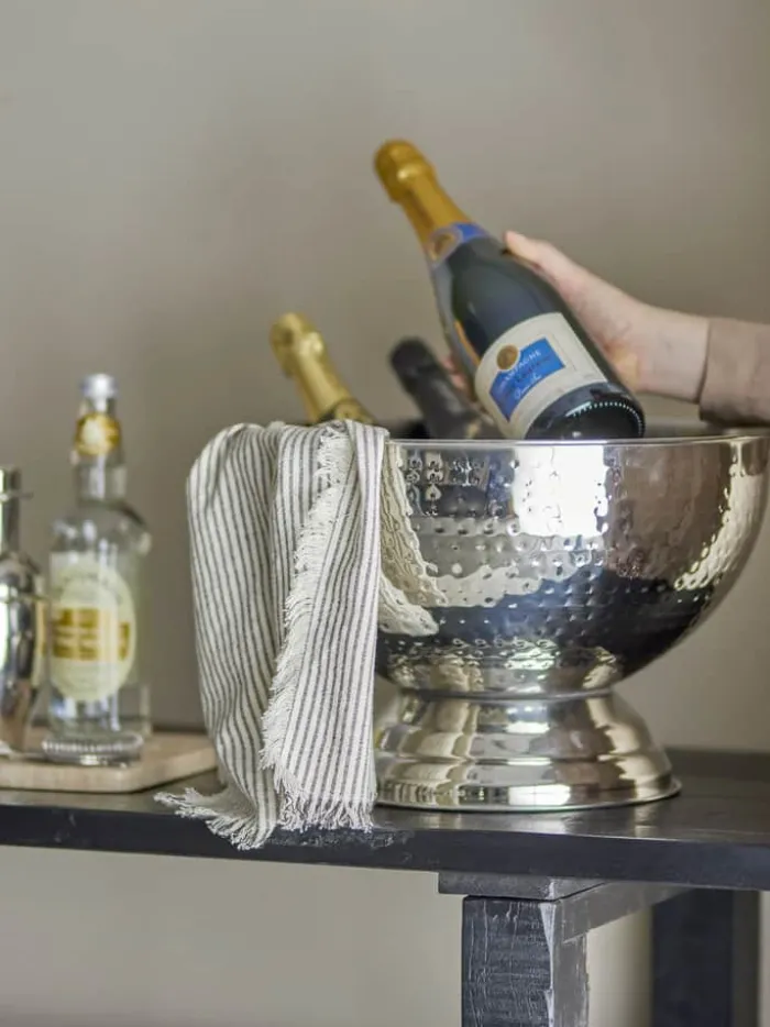 Bloomingville Kaluka Champagnekøler 1,5 liter - Ø 37 x H 24 cm - Rustfrit stål