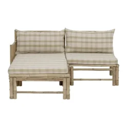 Bloomingville Korfu Modul Haveskammel H 30 x B 72 x L 72 cm - Bambus - Natur