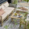 Bloomingville Korfu Modul Havesofa - Højre Hjørne H 70 x B 76 x L 77 cm - Bambus - Natur