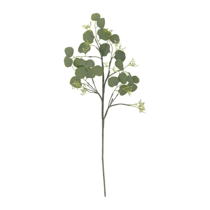 Bloomingville Kunstig blomst - Eucalyptus stilk H 82 cm - Polyster - Grøn