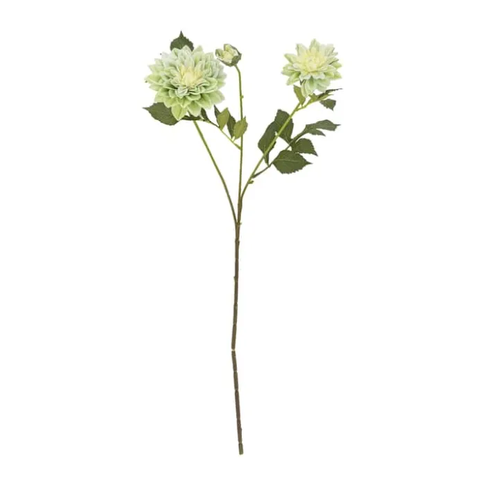 Bloomingville Kunstig blomst - Chrysantemum stilk H 75 cm - Polyster - Hvid