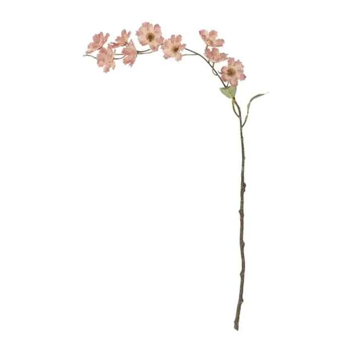 Bloomingville Kunstig blomst - Wild cherry stilk H 90 cm - Polyster - Lyserød