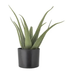 Bloomingville Kunstig Plante - Aloe Ø 19 x H 61 cm - Polyester - Grøn
