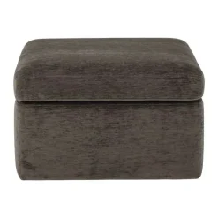 Bloomingville Lanna Puf H 42 x B 70 x L 70 cm - Polyester - Brun