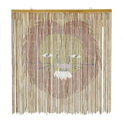 Bloomingville Leonel Vægdekoration H 90 x L 85 cm - Bambus - Brun